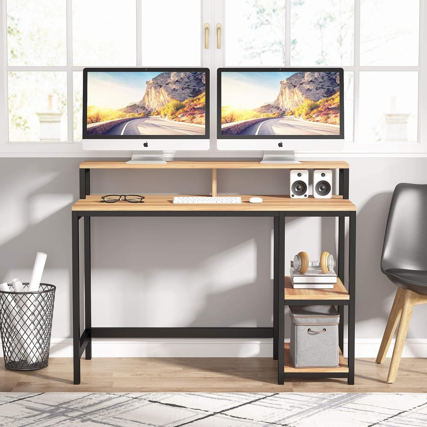 Сomputer desk, office desk, desk computer, buy computer desk, pc desk, study desk, work desk - Tribesigns 2