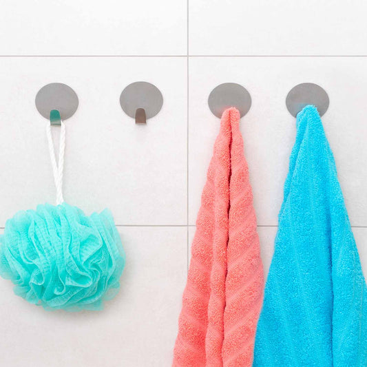 Heavy Duty Wall Hooks, Adhesive Hooks, Towel Holder - Tatkraft Band