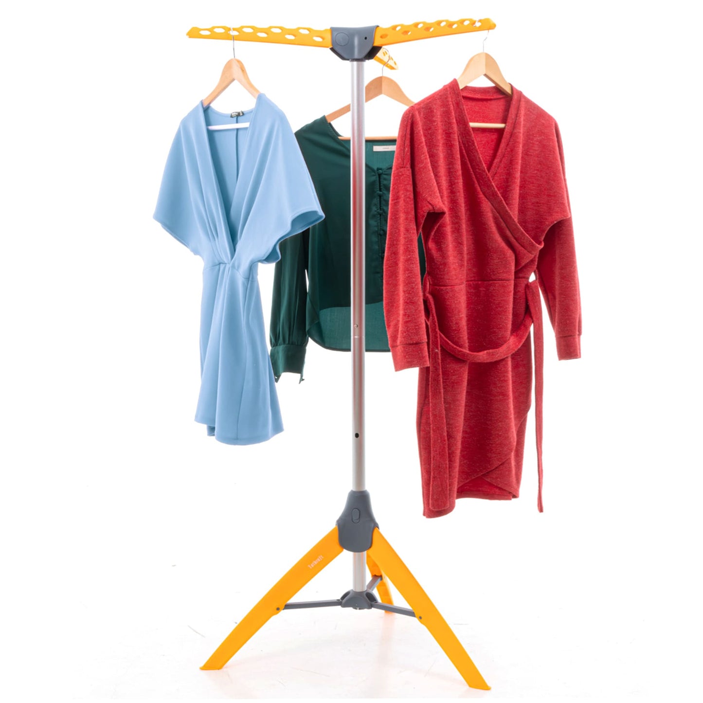 Clothes Airer, Sturdy Foldable Clothes Airer, Clothes Hangers Stand, Foldable Clothes Rack, Tripod Air Dryer, Tatkraft Palm
