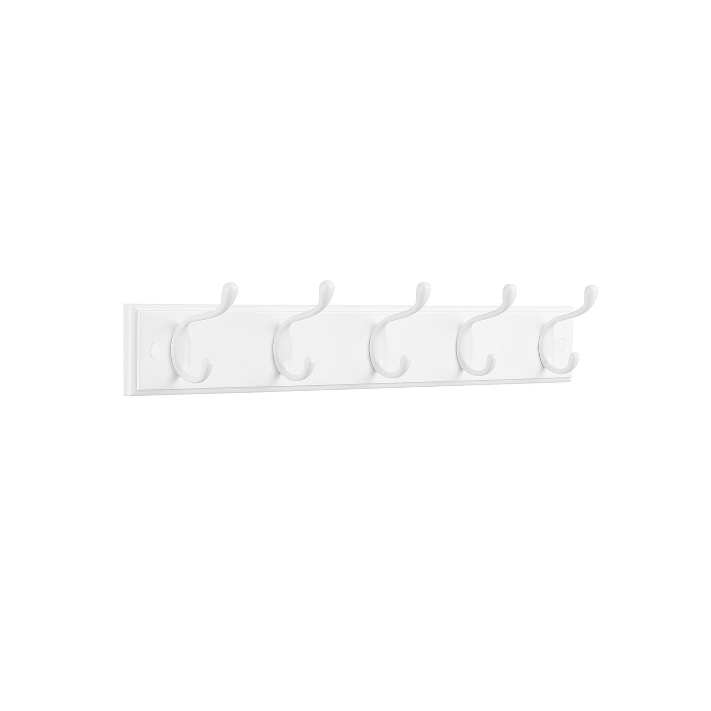Coat Rack,Wall-Mounted Coat Rack, 5 Dual Metal Hooks, 1