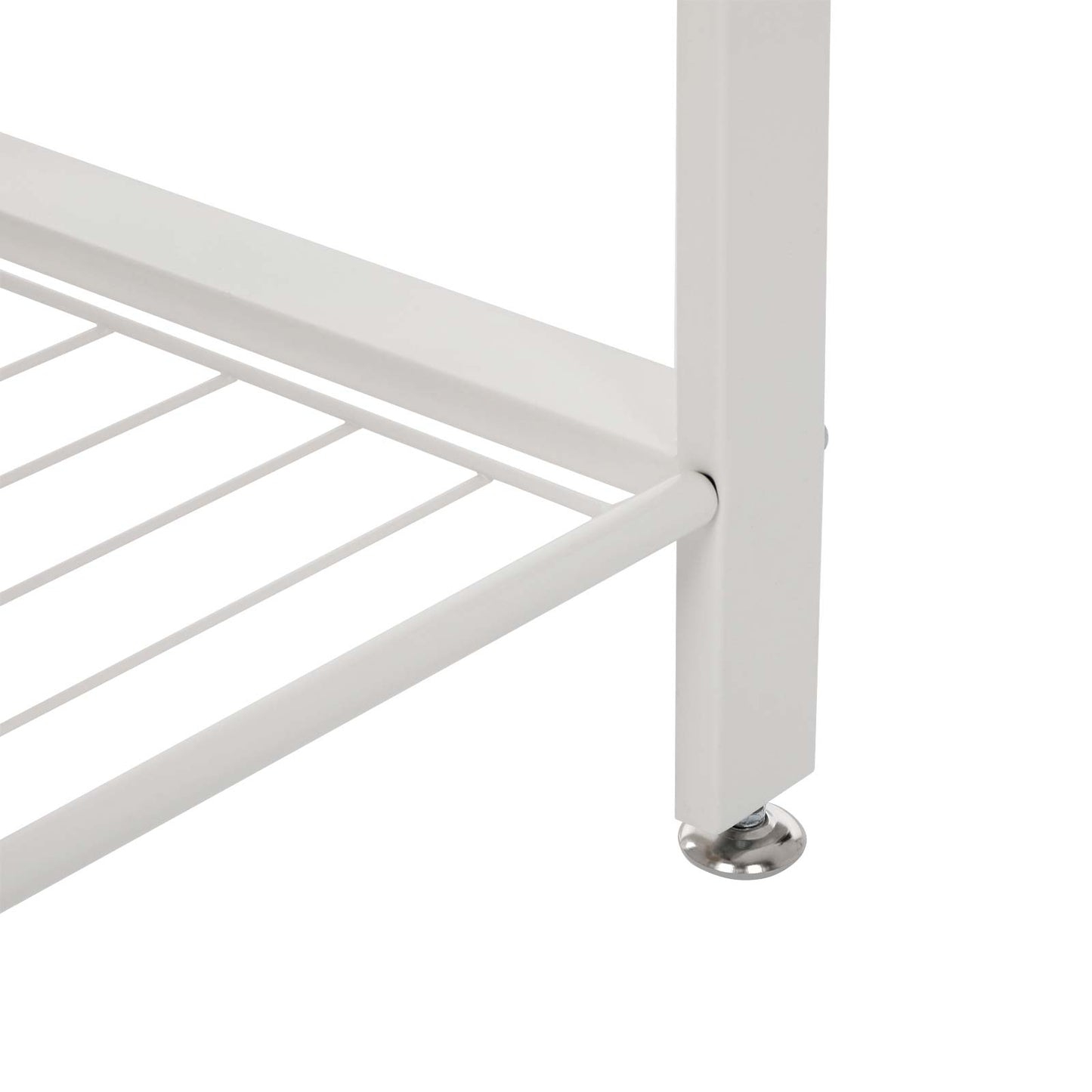 Coat Rack, Coat Stand with Shoe Storage Bench, 4-in-1 Design, 6
