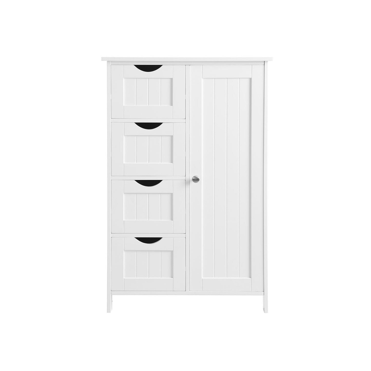 Cupboard Bathroom Cabinet with 4 Drawers, Vasagle, 2