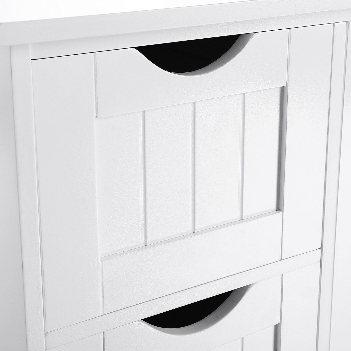 Cupboard Bathroom Cabinet with 4 Drawers, Vasagle, 6