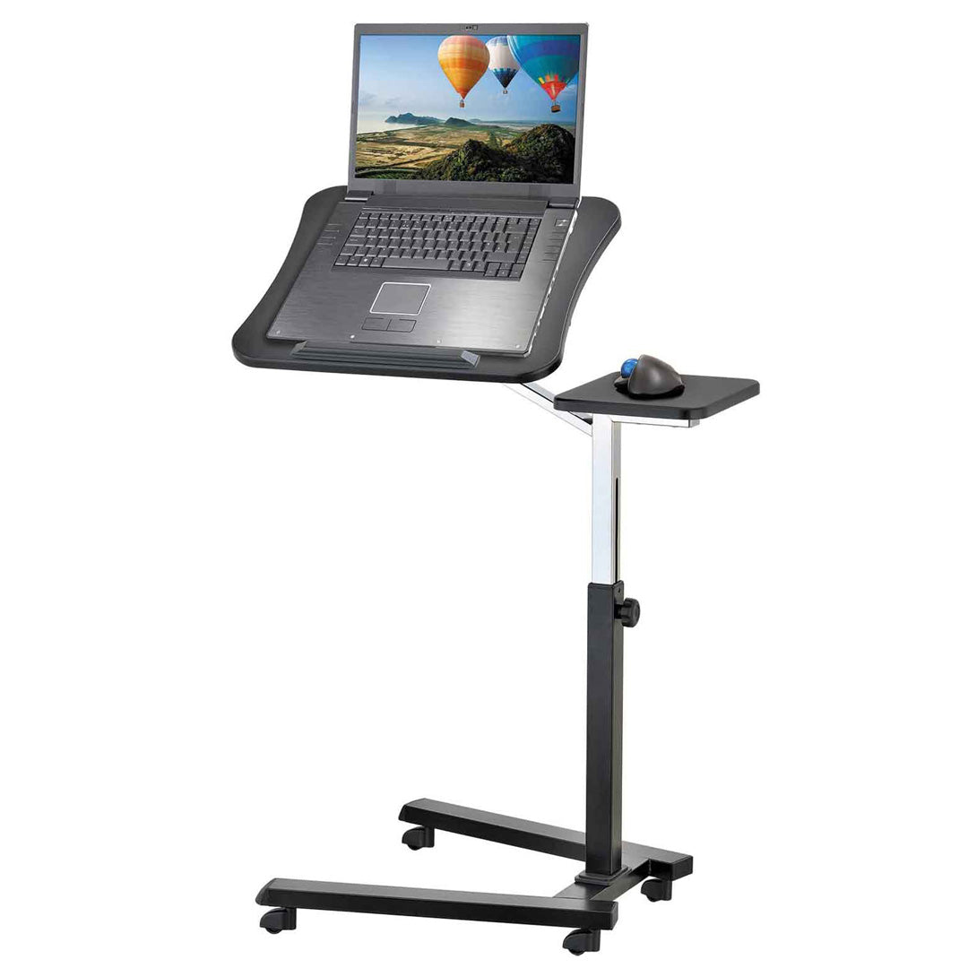Laptop Table, Sofa Desk, Laptop Bed Table, Adjustable Laptop Table, Portable Laptop Table, on wheels, Tatkraft Joy, 4