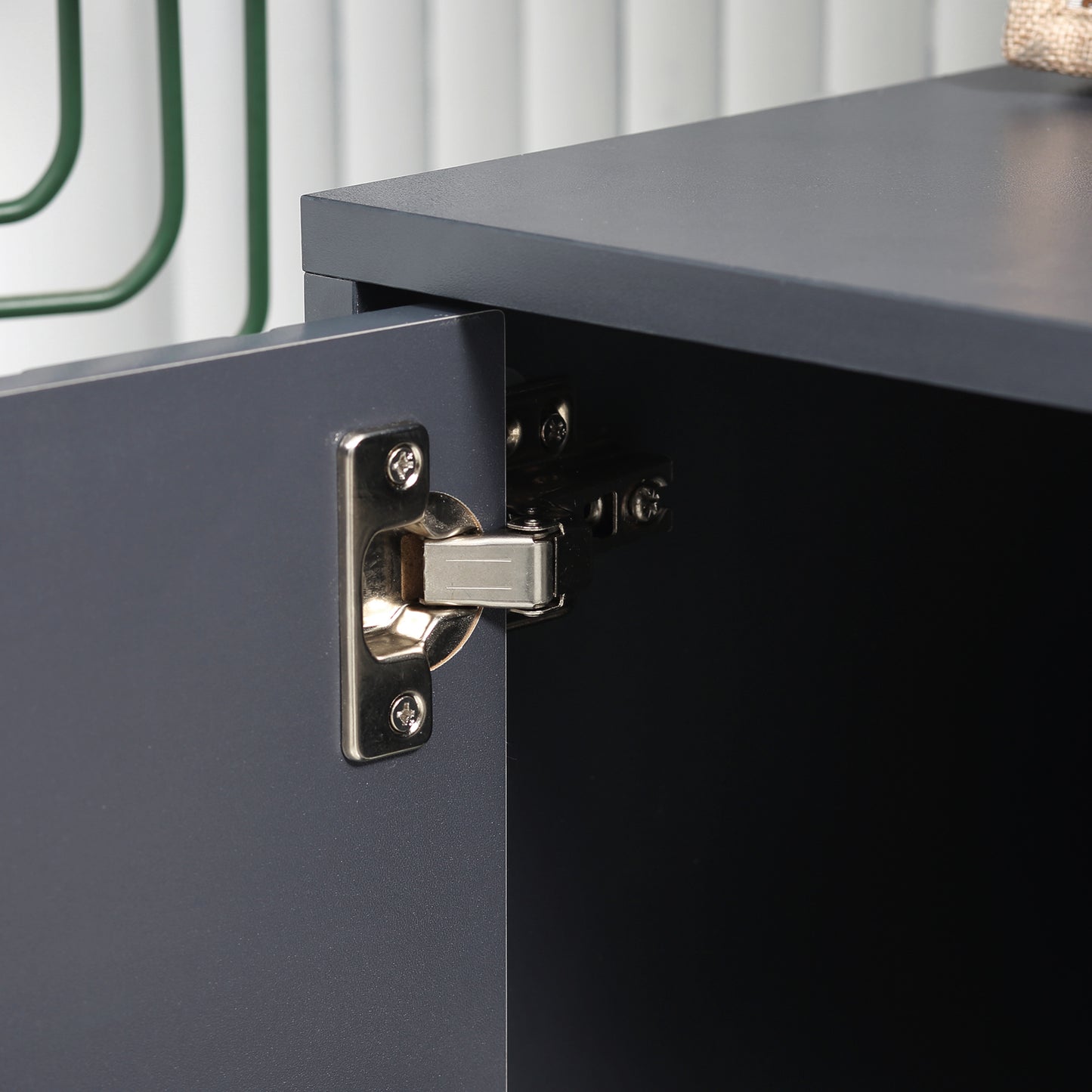 Shoe Storage Unit, with Padded Seat - Grey, HOMCOM, 9