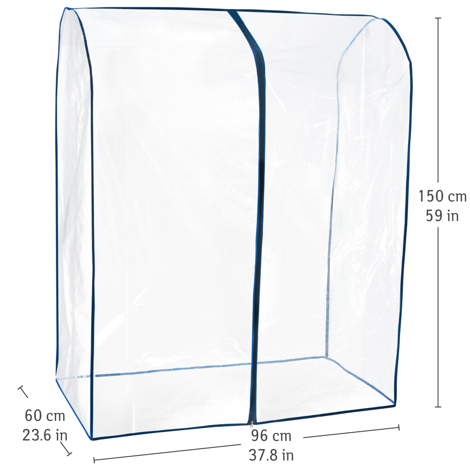 Cover for Clothes Rails keeps Clothes Free from Dust and Dirt, Garment Rack Protection Cover, Tatkraft Screen, 2