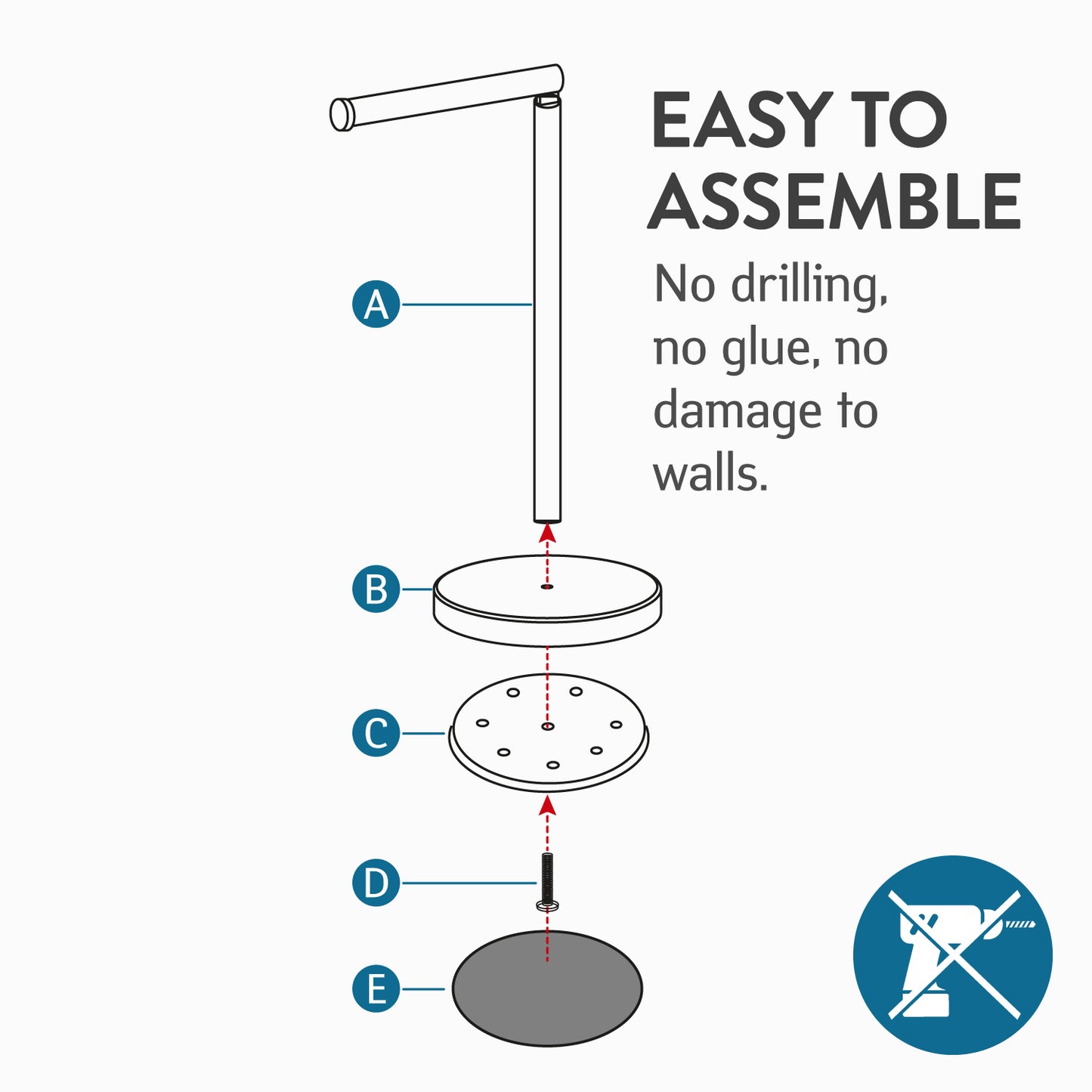 Toilet Roll Holder | Toilet Paper Storage | Free Standing Toilet Roll Holder | Toilet Paper Holder | Toilet Roll Storage