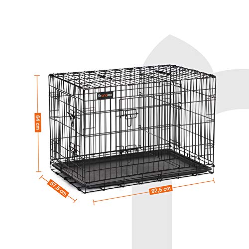 Dog Cage, Dog Furniture, Dog Crate, Escape Proof Dog Cage Kennel, Dog Kennel Indoor, 5