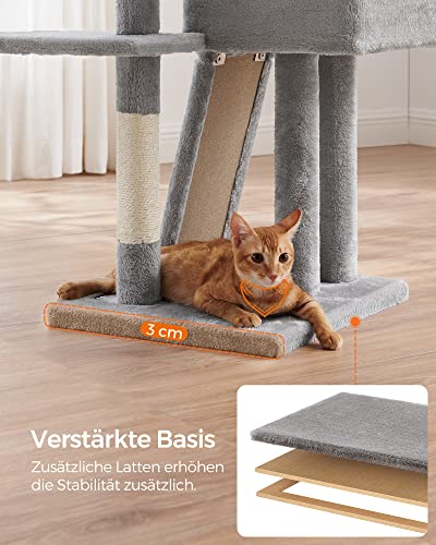 Cat Tree, Cat Tower for Indoor Cats, Cat Condo, Cat Bed Furniture, Kittens Activity Center, Cat Furniture, 3