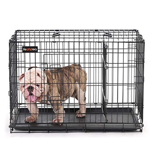 Dog Cage, Dog Furniture, Dog Crate, Escape Proof Dog Cage Kennel, Dog Kennel Indoor, 6