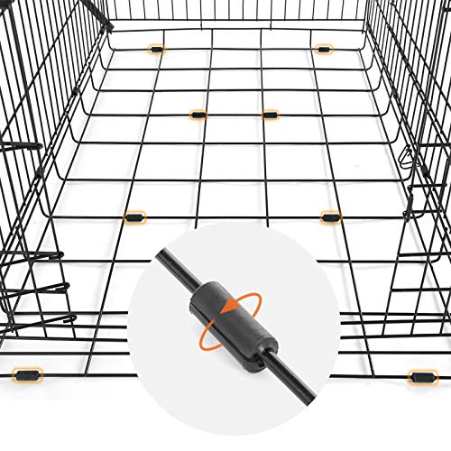 Dog Cage, Dog Furniture, Dog Crate, Escape Proof Dog Cage Kennel, Dog Kennel Indoor, 2