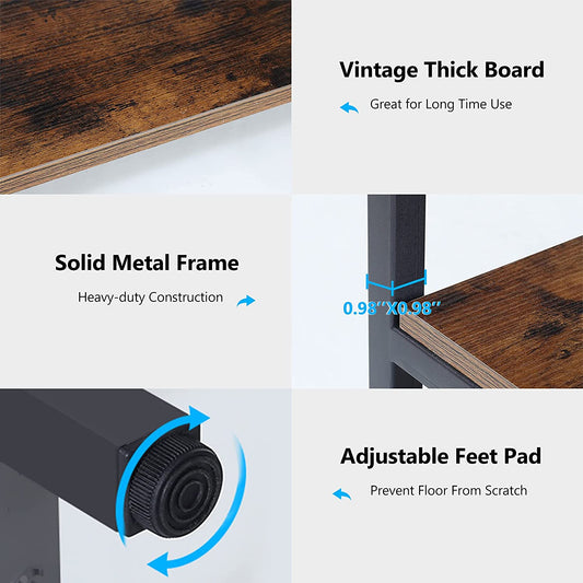 Tribesigns 5-Tier Kitchen Bakers Rack with Utility Storage Shelf Tribesigns