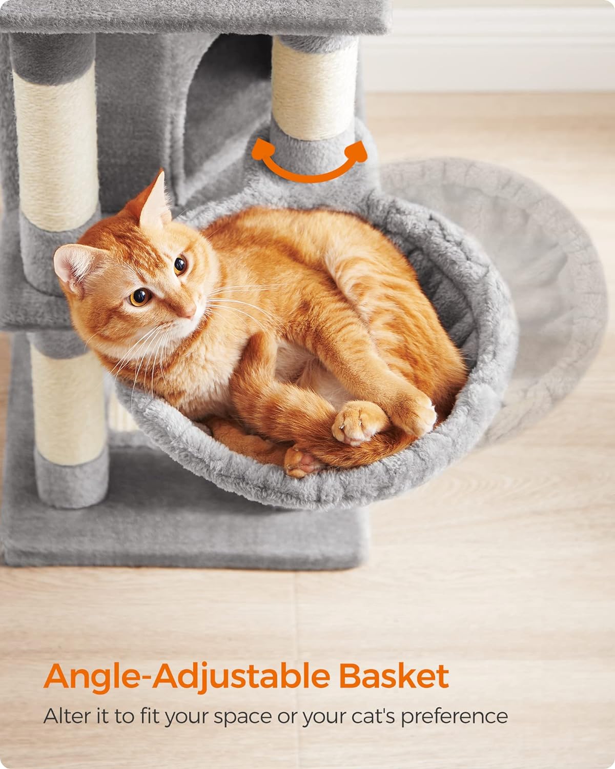 Cat Tree, Cat Tower for Indoor Cats, Cat Condo, Cat Bed Furniture, Kittens Activity Center, Cat Furniture, 3