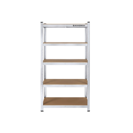 Heavy-Duty Shelving, Storage Rack for Basement, Garage and Warehouse, Galvanized Metal Rack, SONGMICS, 2