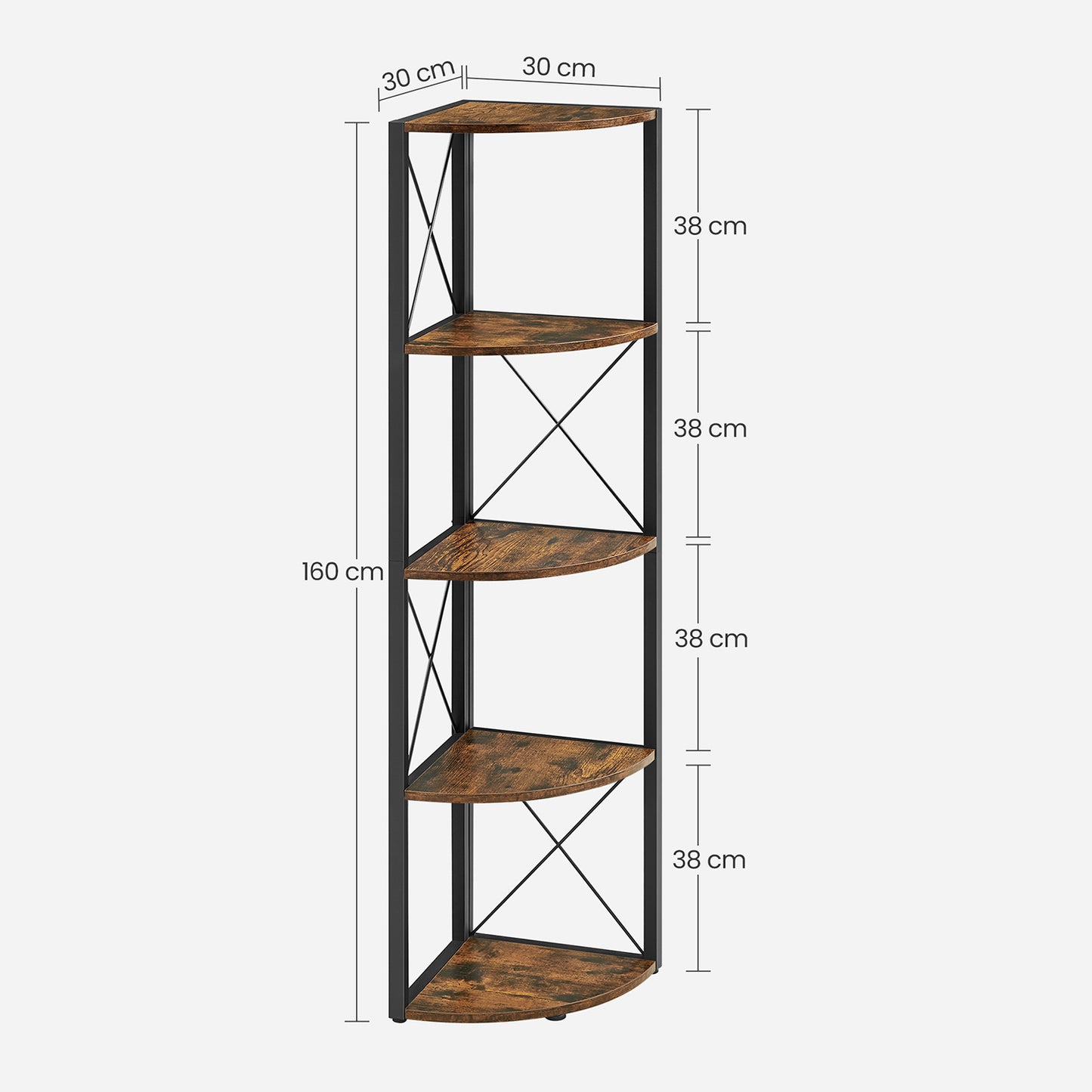 Tree Bookshelf, Floor Standing Bookcase, Wooden Shelves, Corner Bookshelf Tree, Narrow Bookshelves 8