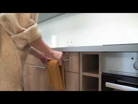 Over Door Towel Rail, Over Door Towel Rack,Towel Holder for Cupboard Drawer Cabinet,  Stainless Steel, Tatkraft Horizon, 3