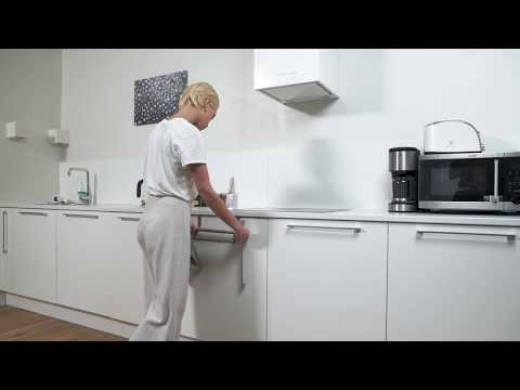 Over Door Towel Rail, Double, Extendable Over Door Towel Rail, Tea Towel Holder for Cupboard Doors, Tatkraft Double, 6