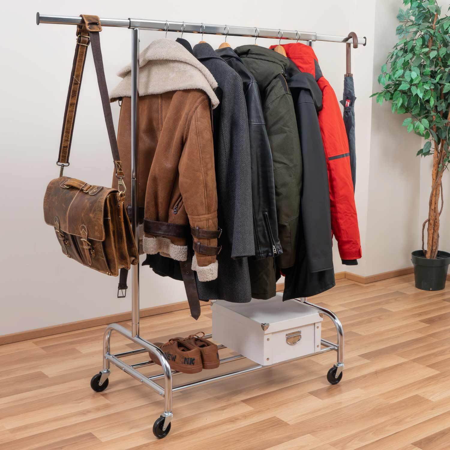 Coat Rack, Coat and Shoe Rack, Coat Rack with Shelf, Coat Rack with Shoe Storage, Tatkraft