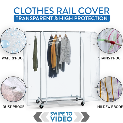 Clothes Rail Cover, Cover for Clothes Rail, Rail Cover, Cover for Clothes Rack, Clothes Rack Cover, Tatkraft Big, 2