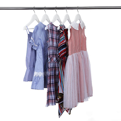 Wooden Coat Hangers with Bar, 20pcs, Childrens , Songmics, 4