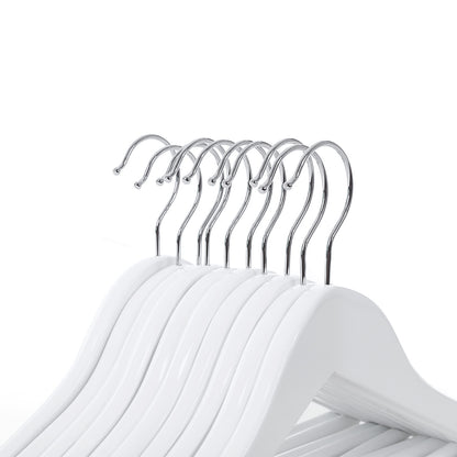 Wooden Coat Hangers with Bar, 20pcs, Childrens , Songmics, 5