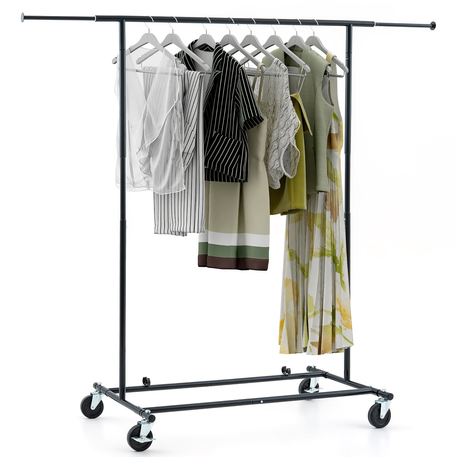 clothes rail, heavy duty clothes rail, hanging clothes rail, clothes rack, hanging clothes rack, Tatkraft Derek