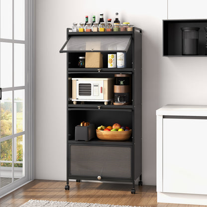 5-Tier Kitchen Baker's Rack-Black, Costway, 3