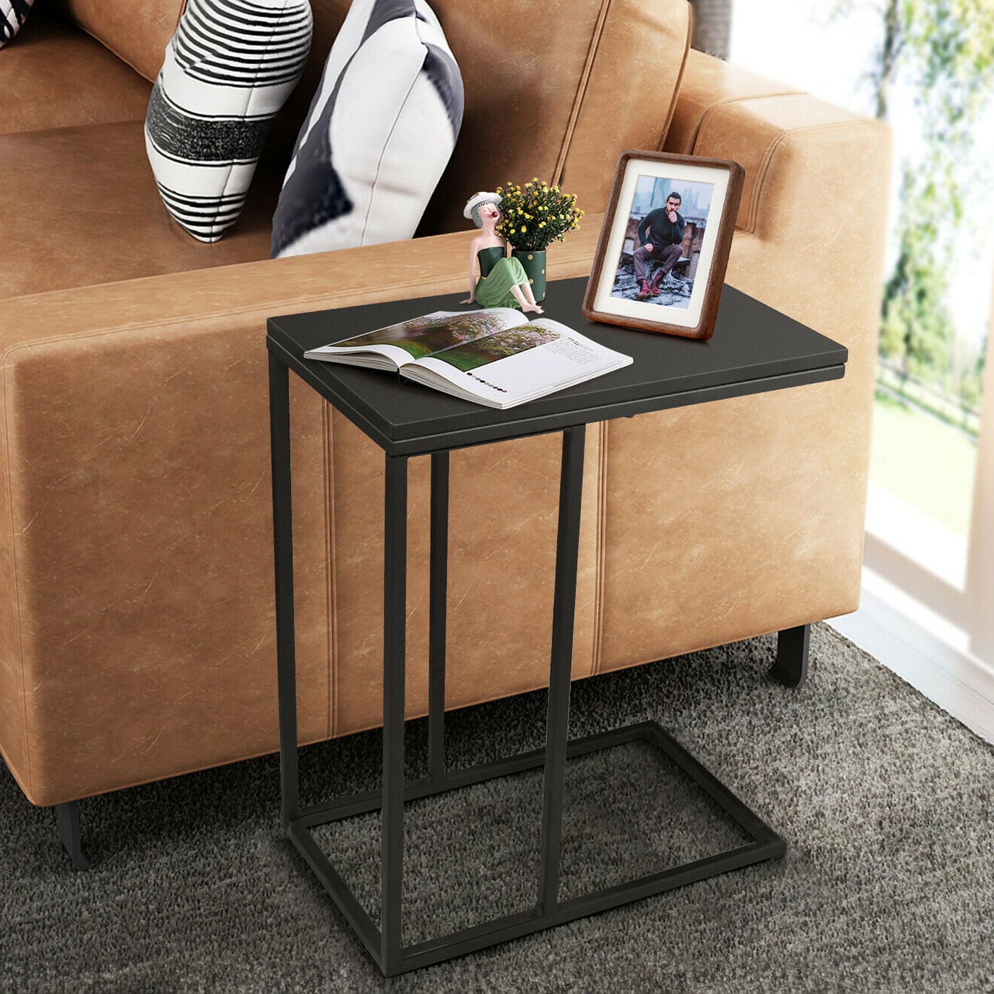Side Table, Side Tables for Living Room, Small Side Table, Sofa Side Table, Lamp Table, End Table, Occasional Tables