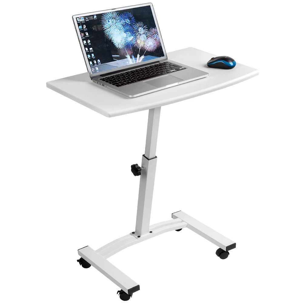 Laptop Table, Portable Laptop Table, Adjustable Height, Laptop Table for Bed, Laptop Table on Wheels, Tatkraft Cheer, 2