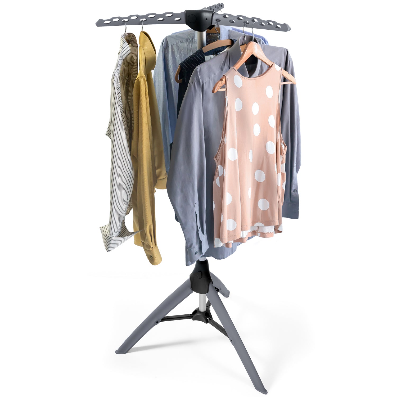 Amazon.com: Vintage Iron Pipe Garment Rack, Floor-standing Garment Hanger  with Storage, Clothes/Shoe/Bag Organizers Display Stand, Garment Shelf for  Retail Stores : Home & Kitchen