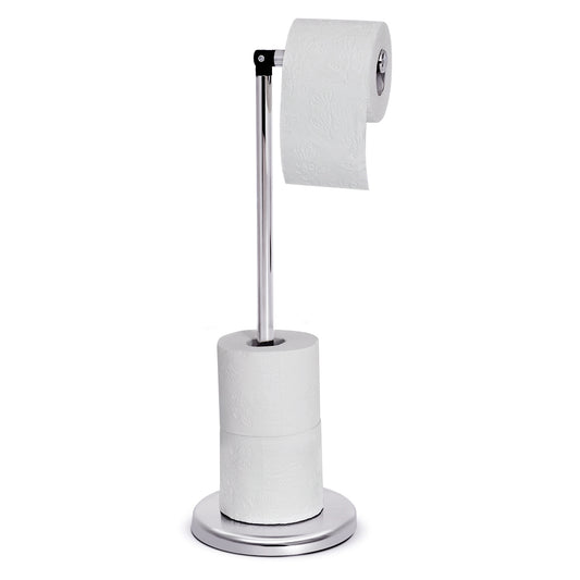 Tatkraft Ingrid - Free-Standing Toilet Roll Holder, Free Standing Toilet Paper Holder