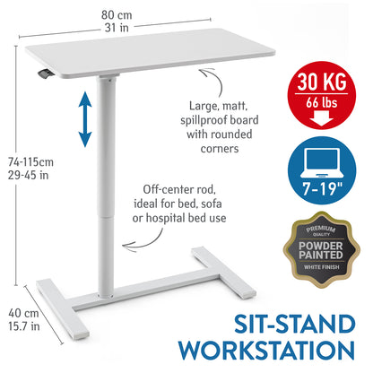 Ergonomic Sit-Stand Workstation for Home & Office