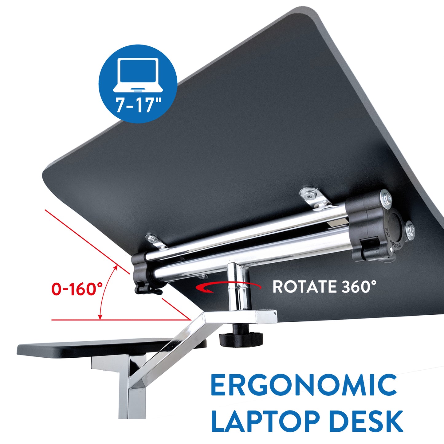 High Quality Laptop Stand with Comfortable Position Adjustments
