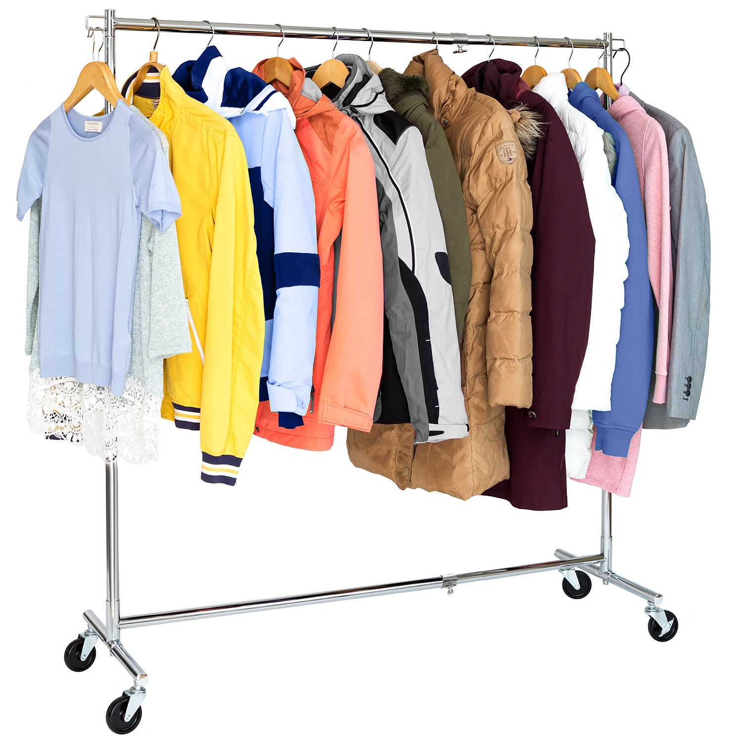 Heavy Duty Clothes Rail, Extendable, Tatkraft Urban – TatkraftShop.com