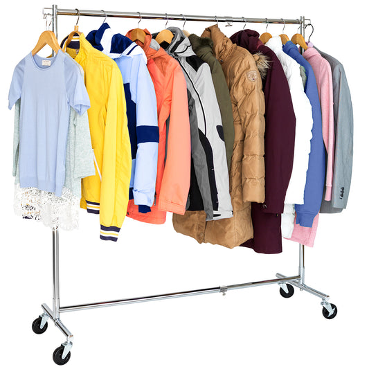 Clothes Rack, Clothes Rail, Clothes Rail Heavy Duty, Extendable, Clothing Rack, Clothes Rail Adjustable,Tatkraft Urban