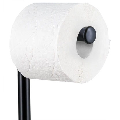 Toilet Roll Holder FreeStanding, Toilet Paper Stand Storage