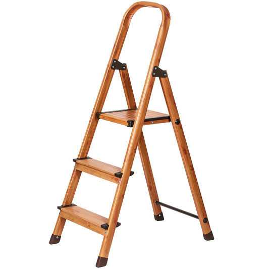 Step Ladder, 3 Step Ladder, Folding Step Ladder, Kitchen Step Ladder, Lightweight Step Ladder,  Tatkraft Upgrade 3, 1