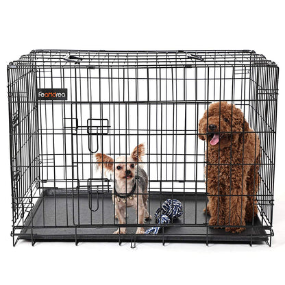 Dog Cage, Dog Furniture, Dog Crate, Escape Proof Dog Cage Kennel, Dog Kennel Indoor, 2