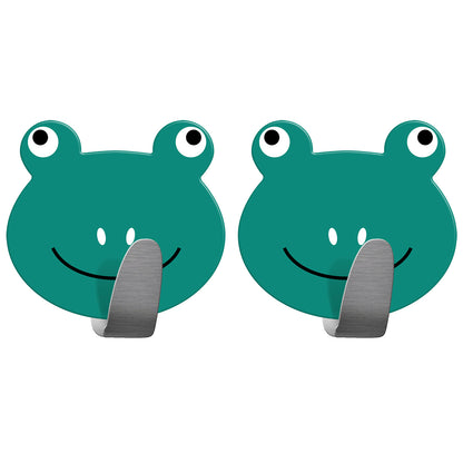Strong Self Adhesive Hooks for Towels and Coats, Set of 2, Stainless Steel