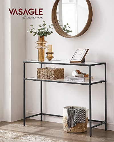Console Table, Tempered Glass Table, Entryway Table, Hallway Console Table, Hallway Side Table 1