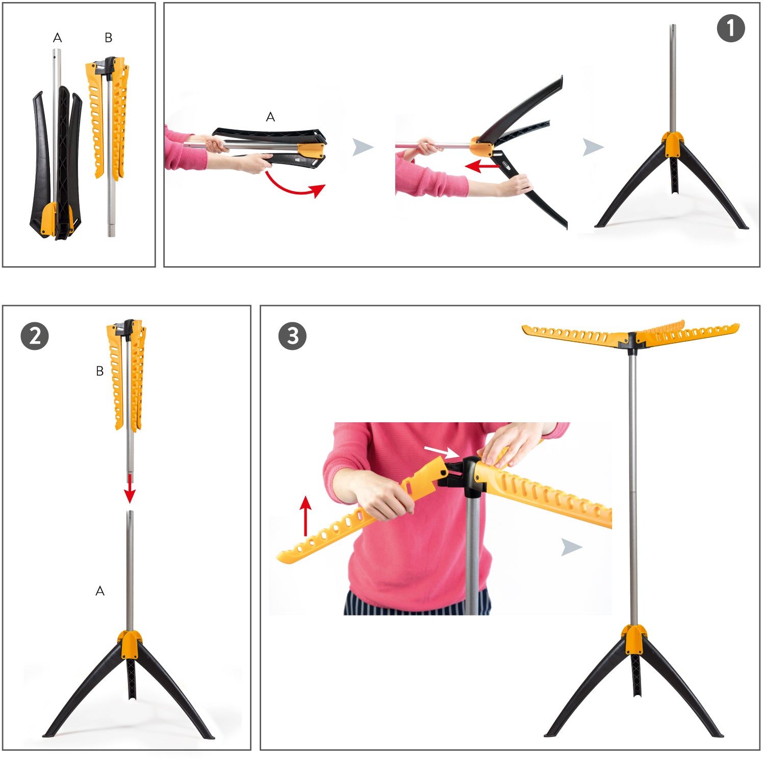 Hangaway clothes hanger stand spare parts sale