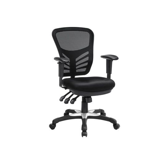 Office Chair, Ergonomic Mesh Chair, Adjustable Armrests, Height Adjustable Backrest, Tilt Function and Position Lock