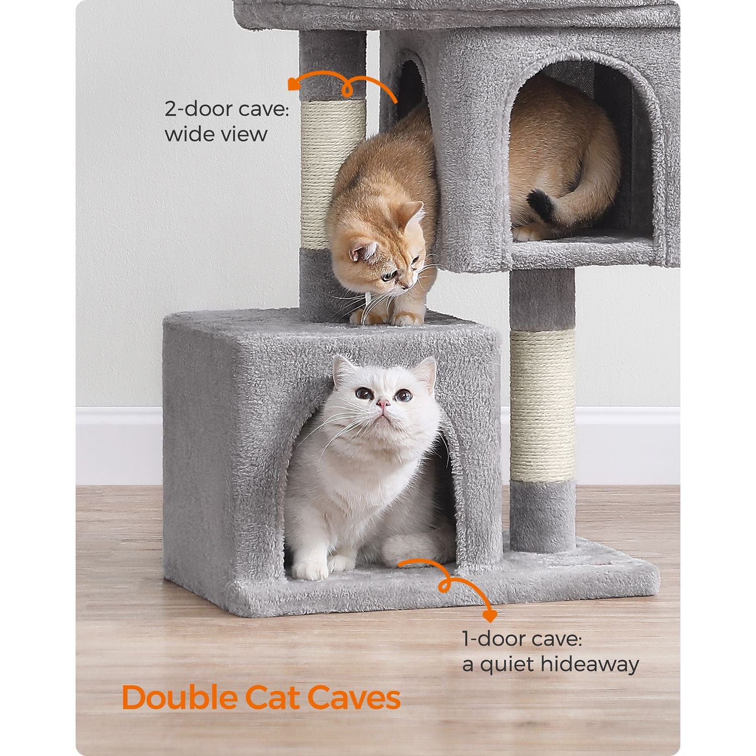 Cat Tree, Cat Tower for Indoor Cats, Cat Condo, Cat Bed Furniture, Kittens Activity Center, Cat Furniture, 8