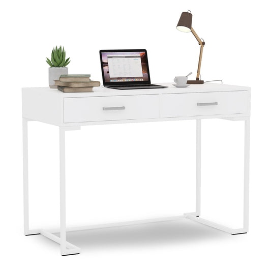 PC desk, work desk, with Drawers, study desk, computer desks uk, computer desk with drawers - Tribesigns